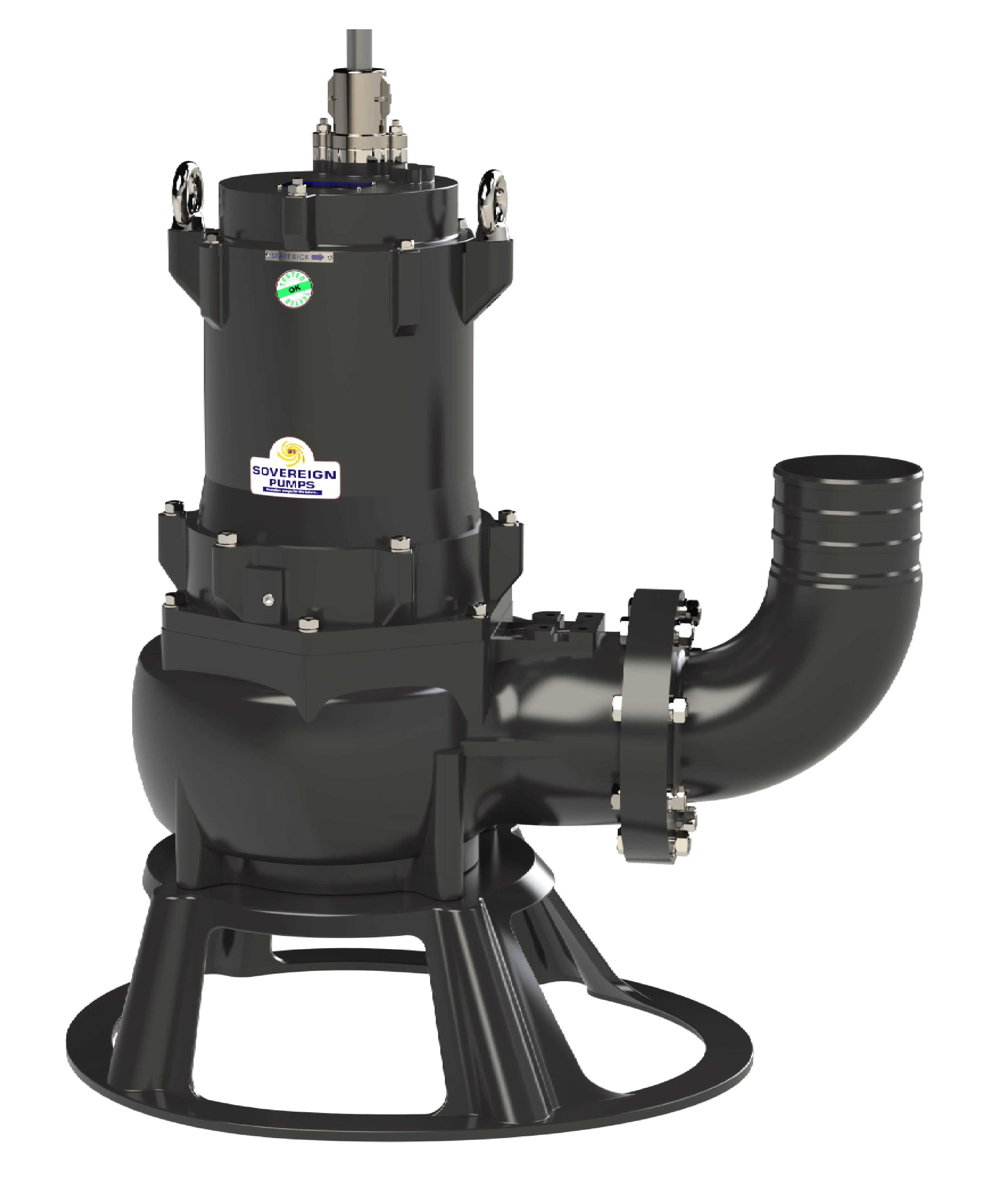 SPG1004SH 100 HP Submersible Dewatering Pump